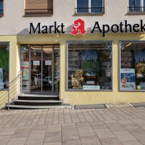 Aussenansicht der Apotheke am Markt