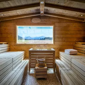 Finnish log cabin sauna