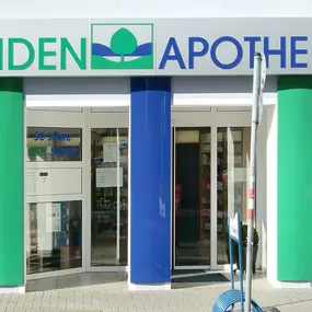 Aussenansicht der Linden-Apotheke