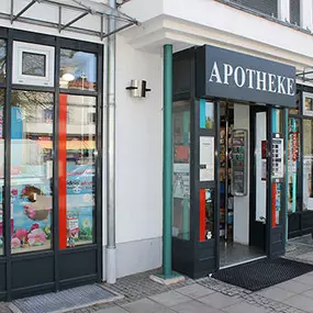 Aussenansicht der Ludwigshöher Apotheke