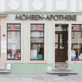 Aussenansicht der Mohren-Apotheke