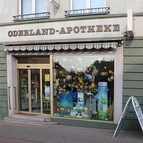 Aussenansicht der Oderland-Apotheke