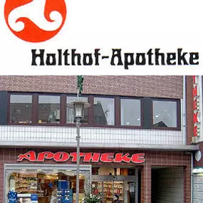 Aussenansicht der Holthof-Apotheke