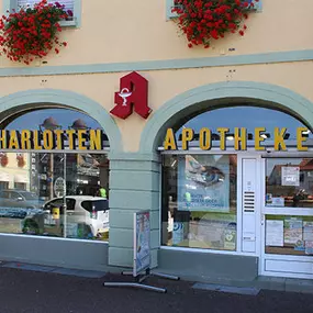 Aussenansicht der Charlotten-Apotheke