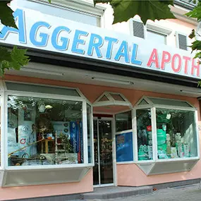 Aussenansicht der Aggertal-Apotheke