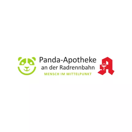 Logo von Panda-Apotheke an der Radrennbahn