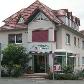 Aussenansicht der Mühltal-Apotheke