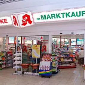 Aussenansicht der Apotheke im Marktkauf