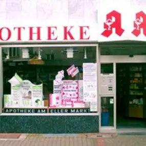 Aussenansicht der Apotheke am Eller Markt