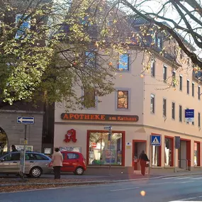 Aussenansicht der Apotheke am Rathaus