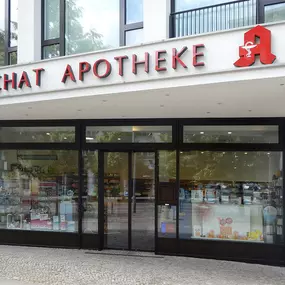 Aussenansicht der Achat Apotheke