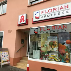 Aussenansicht der Florian-Apotheke