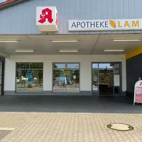 Aussenansicht der Apotheke Lamme