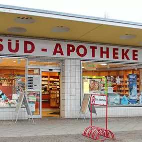 Aussenansicht der Süd-Apotheke