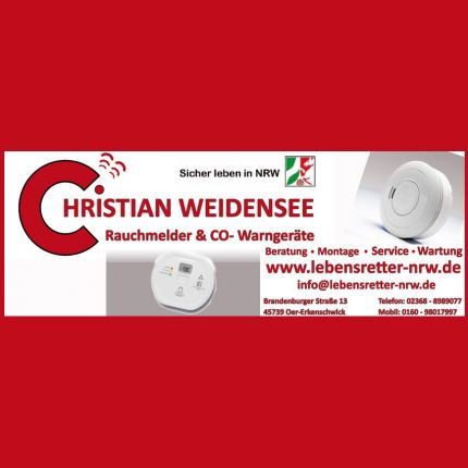 Logo von Rauchmelder & CO-Warngeräte Christian Weidensee