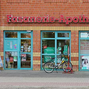 Aussenansicht der Fasanerie-Apotheke