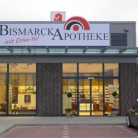 Aussenansicht der Bismarck-Apotheke