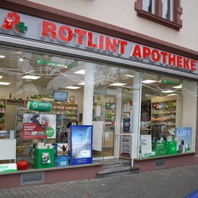 Aussenansicht der Rotlint-Apotheke