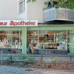 Aussenansicht der Scarabaeus-Apotheke