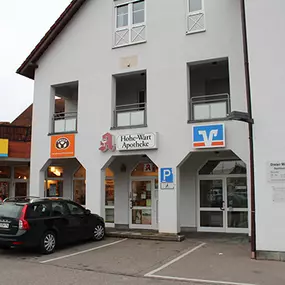 Aussenansicht der Hohe-Wart-Apotheke