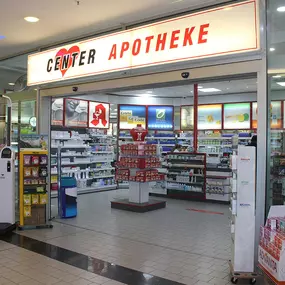 Aussenansicht der Center-Apotheke