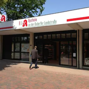 Aussenansicht der Apotheke an der Osdorfer Landstraße