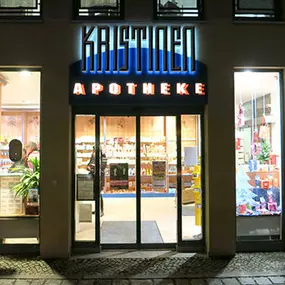 Aussenansicht der Kristinen-Apotheke