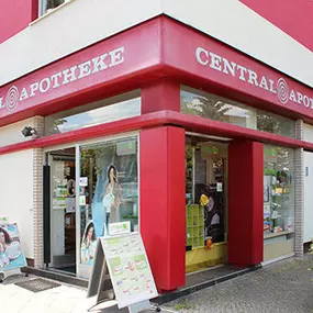 Aussenansicht der Central-Apotheke