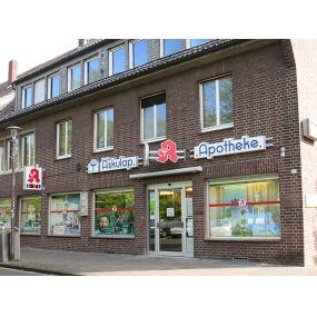 Aussenansicht der Äskulap Apotheke