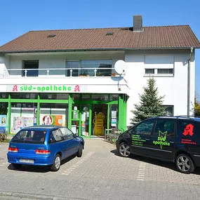 Aussenansicht der Süd-Apotheke