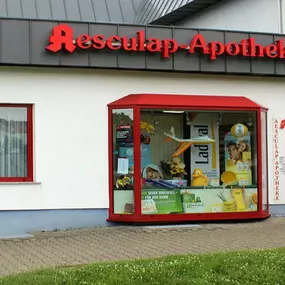 Aussenansicht der Aesculap-Apotheke