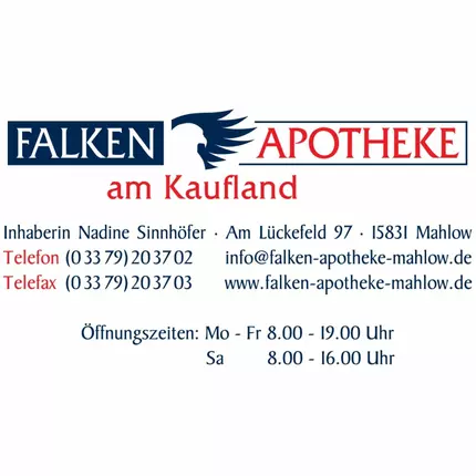 Logotipo de Falken Apotheke am Kaufland