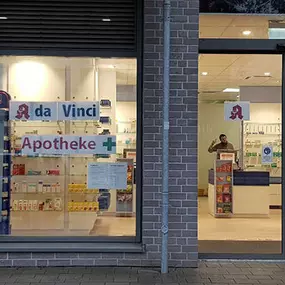 Aussenansicht der da Vinci Apotheke