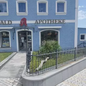 Aussenansicht der Wald-Apotheke