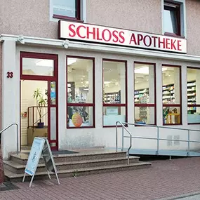 Aussenansicht der Schloß-Apotheke e.K.