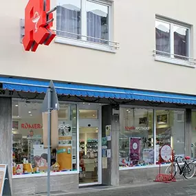 Aussenansicht der Römer-Apotheke Mannheim