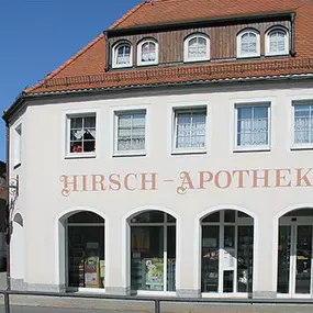 Aussenansicht der Hirsch-Apotheke