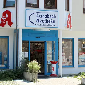 Aussenansicht der Leinsbach-Apotheke