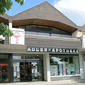 Aussenansicht der Adler-Apotheke