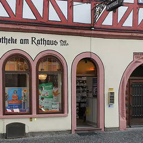 Aussenansicht der Apotheke am Rathaus