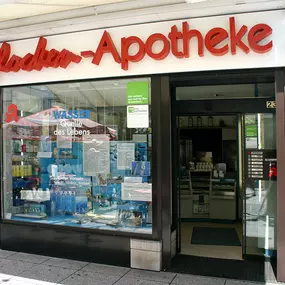 Aussenansicht der Glocken-Apotheke