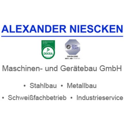 Logo fra Alexander Niescken Maschinen- und Gerätebau GmbH