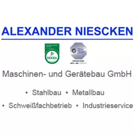 Logotipo de Alexander Niescken Maschinen- und Gerätebau GmbH