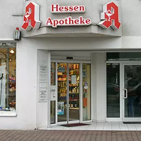 Aussenansicht der Hessen-Apotheke