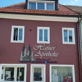 Aussenansicht der Hafner Apotheke