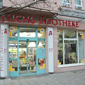 Aussenansicht der Fuchs-Apotheke