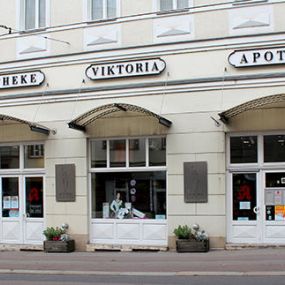 Aussenansicht der Viktoria-Apotheke