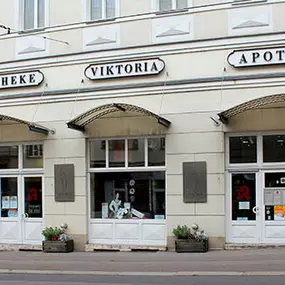 Aussenansicht der Viktoria-Apotheke