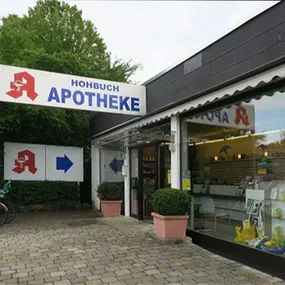 Aussenansicht der Hohbuch-Apotheke