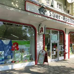 Aussenansicht der Stier-Apotheke